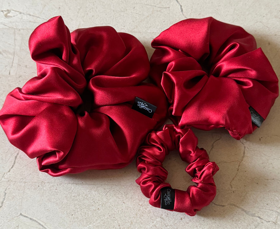 3 pack Cherry Scrunchies Bundle