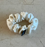 Ivory Silk Charmeuse Scrunchies Midi